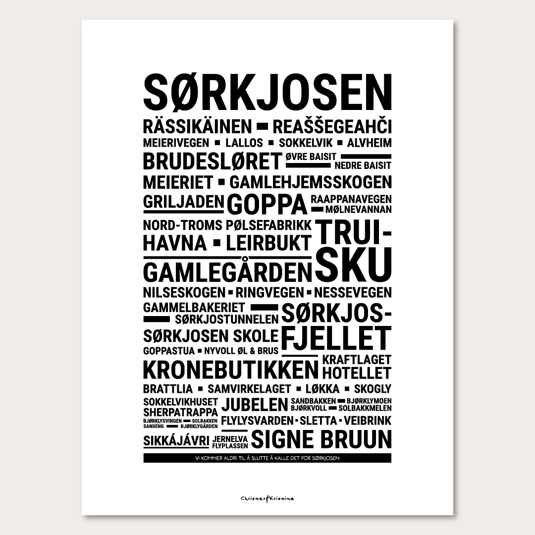 LIMITED EDITION: Sørkjosen